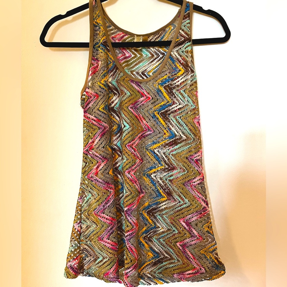3/$25•BKE Mesh tank NWOT